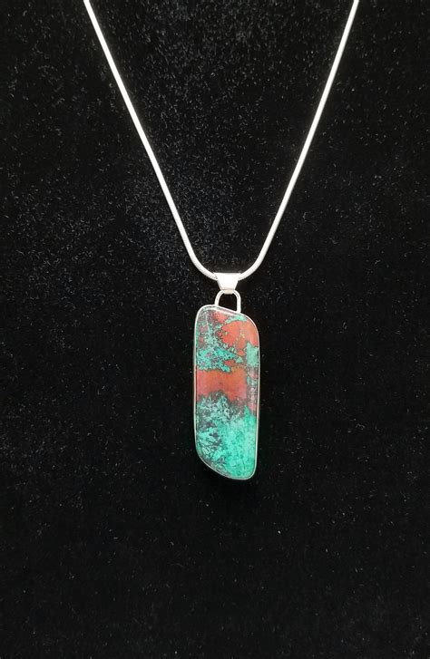 Sonora Sunrise Pendant Sterling Silver Handcrafted Jewelry Etsy