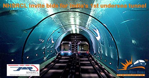 nhsrcl invite bids for india s first undersea tunnel metro rail news