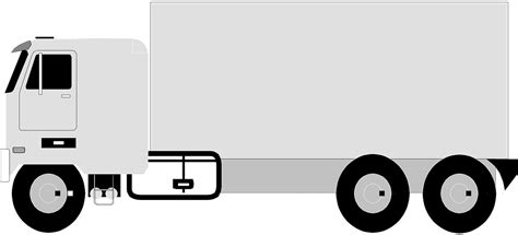 Download Delivery Truck Clipart Big Rig Clip Art Transparent Png