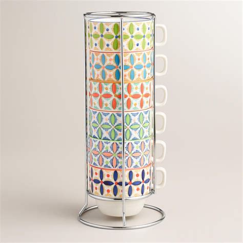 Wondering what to get your favorite camera buffs? Amazon.com: Hand Painted Stacking Ceramic Coffee Mugs Set ...