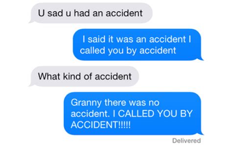 Grandma Texts Grandson After He Mistakenly Calls Her And