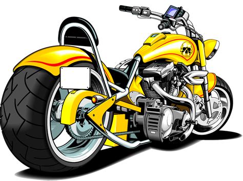 Harley Motorcycle Silhouette At Getdrawings Free Download