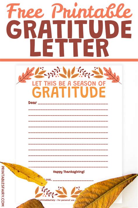 Free Printable Gratitude Letter The Printables Fairy Freebie Printable Thank You Card