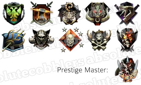 Updated Call Of Duty Black Ops 2 Prestige And League Emblems