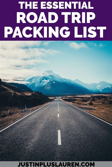 The Essential Road Trip Packing List Best Things To Pack For An Epic