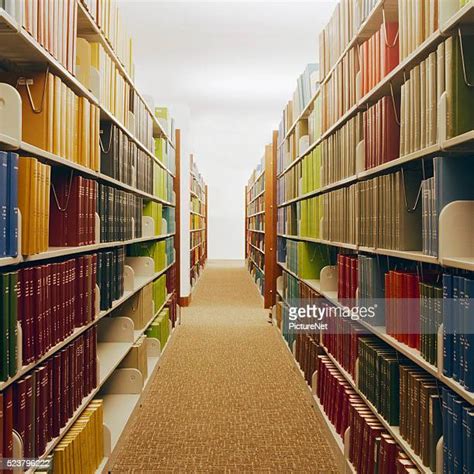 Library Shelf Perspective Photos And Premium High Res Pictures Getty