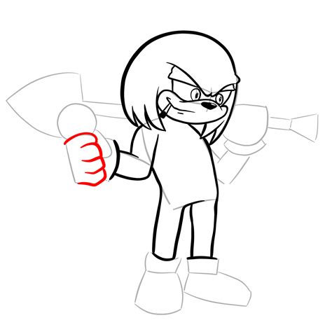 How To Draw Knuckles Tails Gets Trolled Sketchok Easy Drawing Guides