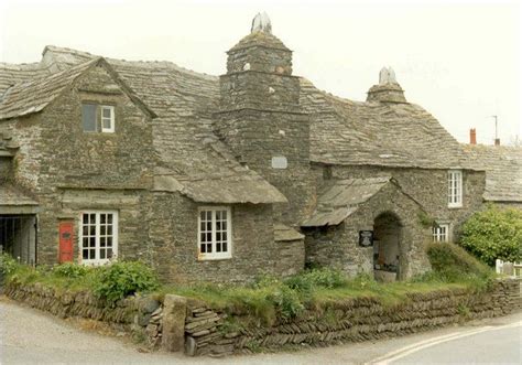 The Old Post Office Tintagel Cornwall14thc Yeomans Farmhouse Now