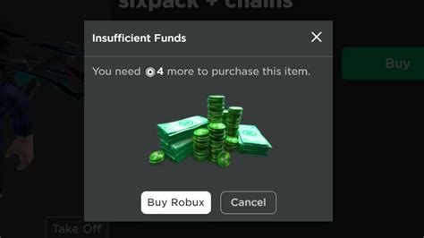 What Can We Buy With Four Robux Youtube
