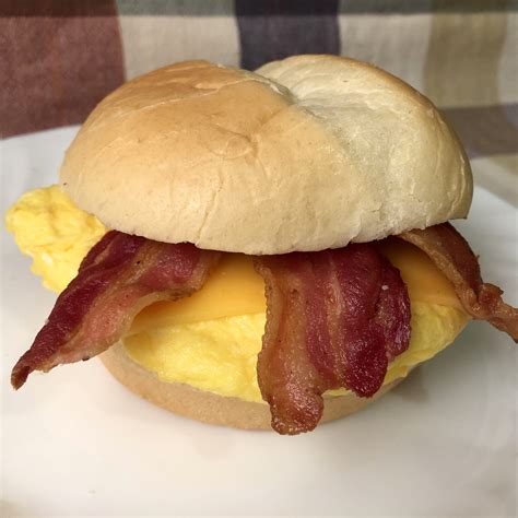 Bacon Egg And Cheese Sandwich Lehmans Deli