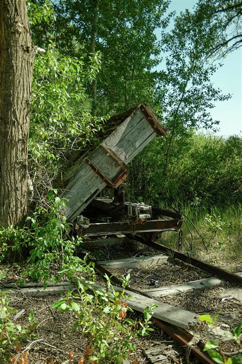 Old Rail Side Dump Photograph By Jeff Swan Fine Art America