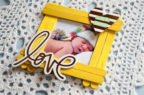 Mothers Day T Popsicle Stick Frame