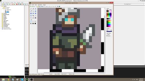 Lets Learn Pixel Art Elf Warrior Walk Cycle Youtube