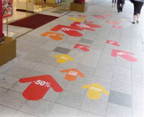 Floor Sticker Printing Singapore