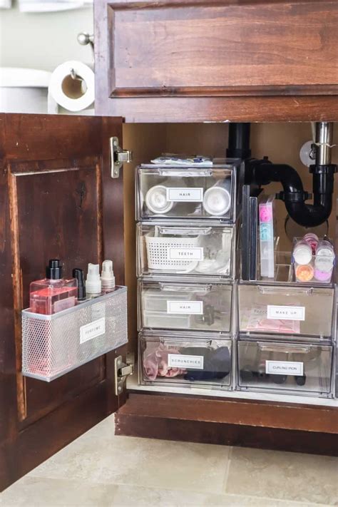 How To Organize Your Bathroom Cabinets For An Efficient Tidy Space