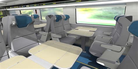 Amtrak Unveils Interiors Of Its New Acela Express Trains