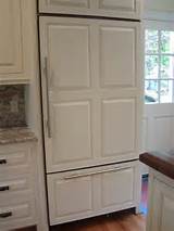 Wood Panel Refrigerator Kit Pictures