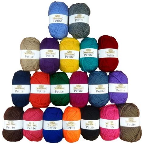 Marriner Petite Dk Pack 20x10g Knitting Wool And Needles Knitting Yarn