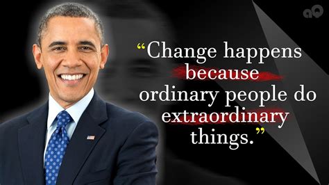 Words Of Wisdom Quotes From Barack Obama Youtube