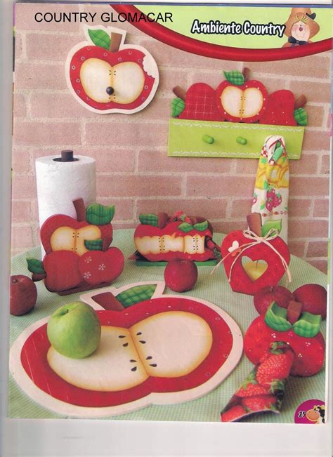 manualidades country vaqutias para la cocina ...