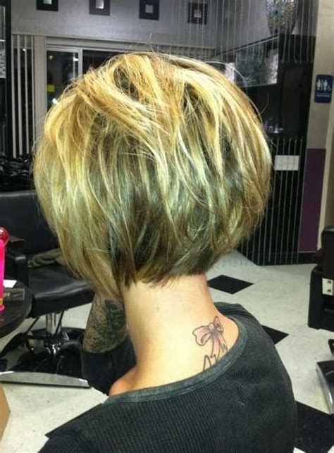 Latest Inverted Bob Haircut Back View