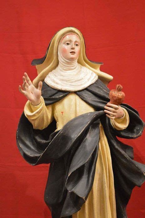Bernardino da siena, addirittura affermano che la sodomia è il peccato più grave, dopo quello contro lo spirito santo e comunque, se la sodomia è praticata con persistenza, in violazione dei dettami di dio, anch'esso diventa peccato a cui non c'è perdono. Bellissima Santa Caterina da Siena in legno policromo - di ...