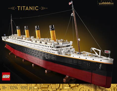 Legos New Titanic Set Is Massive Has 9090 Pieces And Costs 630