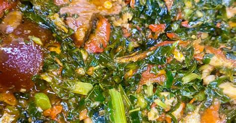 Igala Vegetable Soup Recipe By Bibi Muhammed Cookpad
