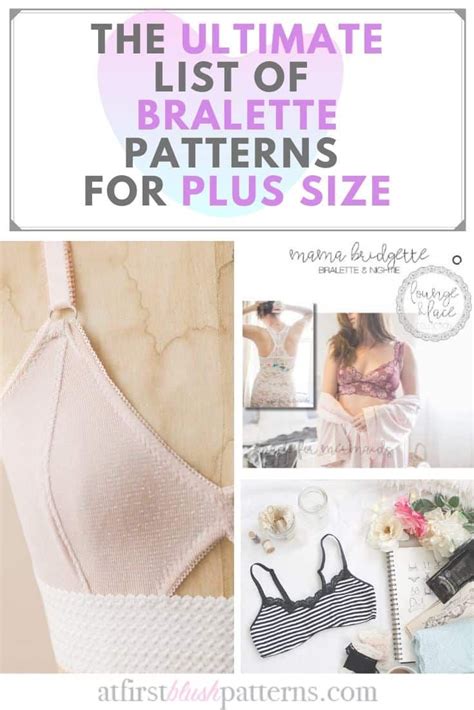 Check Out The Ultimate List Of Bralette Patterns A Comprehensive List