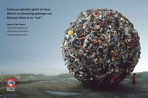 Bank Of The Planet Garbage Planets Environmental Awareness