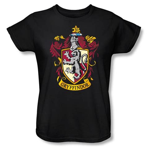 Add This Harry Potter Gryffindor Crest T Shirt To Your Wardrobe This