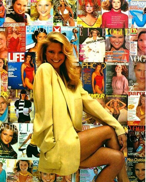 Christie Brinkley Hogging The Covers See What I Did There Christie Brinkley Young