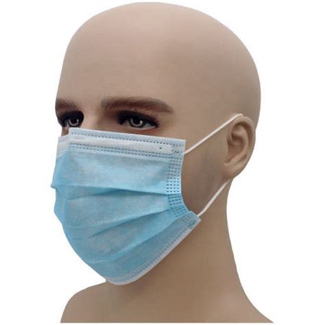 H 175 mm x w 95 mm. Earloop 3 Ply Surgical Face Mask - Surgical Face Mask Supplier
