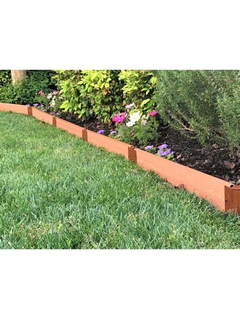 Straight Composite Landscape Edging Kit 1 Boards