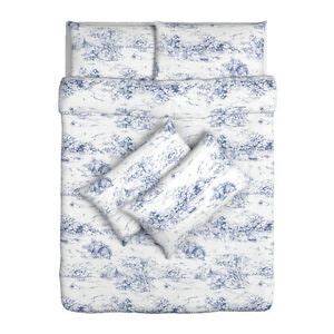 The ikea duvet covers continue to increase on the market, making it challenging to find the ideal duvet cover. Ikea Emmie Land Blue Toile King Size Bedding Set Quilt ...