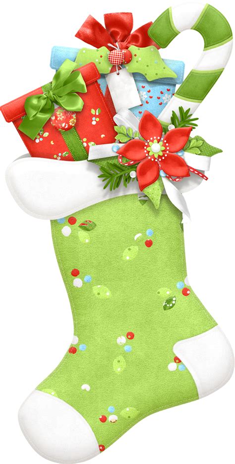 Transparent Background Christmas Stockings Png Clipart Full Size