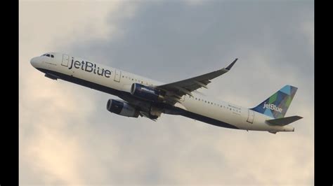 Jetblue Airways Airbus A321 231 N923jb Takeoff From Lax Youtube