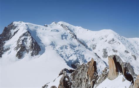 Mont Blanc Wysoka Góra Europa Zdjęcie Stock Obraz Złożonej Z Puste