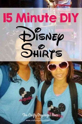 Diy Personalized Disney Shirts