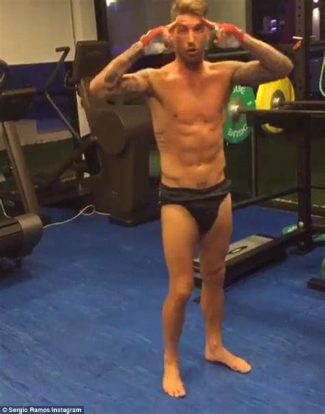 Real Madrid Captain Sergio Ramos Shares Intense Workout Video In His