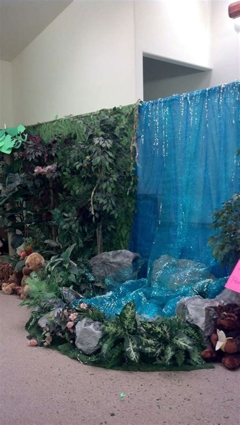 Vbs Decorations Jungle Decorations Waterfall Decoration