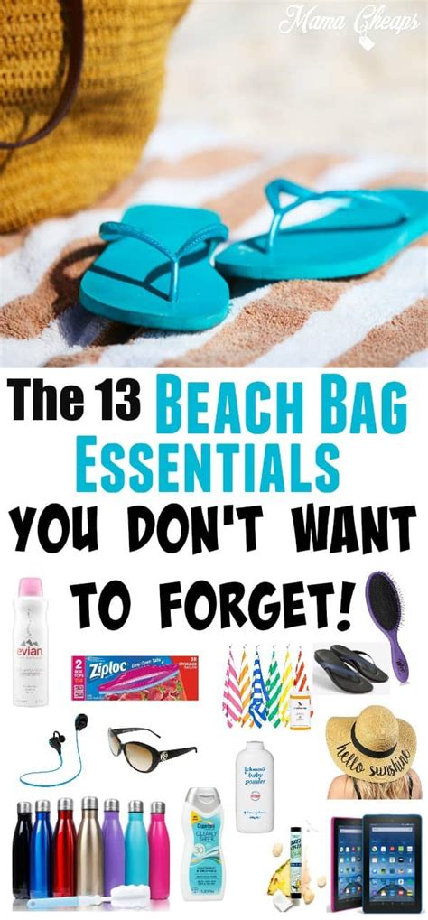 The 13 Beach Bag Essentials You Dont Want To Forget Mama Cheaps