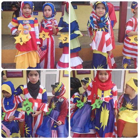 Pakaian budak perempuan baju bunga pakaian fesyen islam. Fesyen Baju Merdeka Kanak-Kanak Pra Sekolah Kebangsaan ...