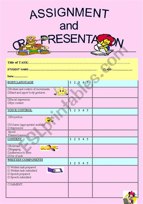 Oral Assessment Esl Worksheet By Hazza