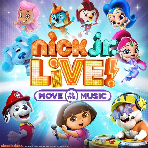 Nick Jr Live Move To The Music Us Theatrical Tour Announced