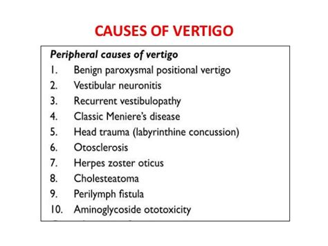 Causes Of Vertigo In Elderly What Are The Causes Of Vertigo Quora