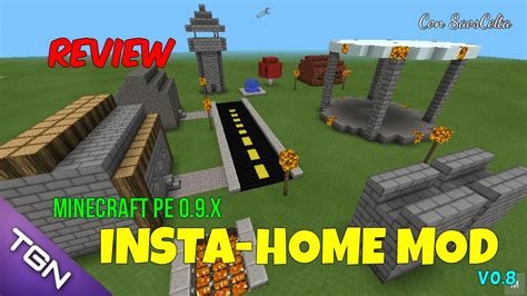 Too much tnt is a minecraft mod that adds new types of tnts, gunpowder, and uranium ore to your created world. Instant-Home Mod | Minecraft PE 0.9.4 "Casas, Torres ...