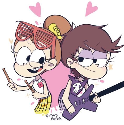 Luan y luna  Loud house characters, The loud house luna, Loud house
