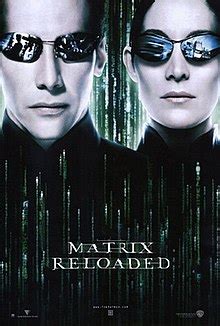 The matrix reloaded, the sequel to the 1999 surreal science fiction movie the matrix, turns 15 this year. The Matrix Reloaded - Wikipedia