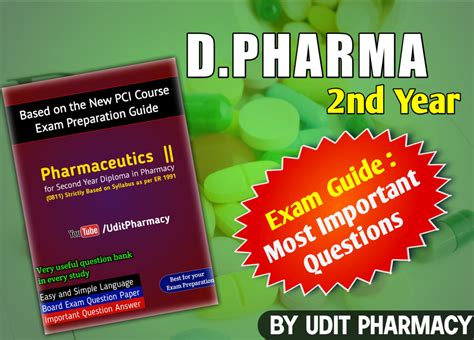 Dpharma 2nd Year Pharmaceutics Ii Exam Preparation Guide